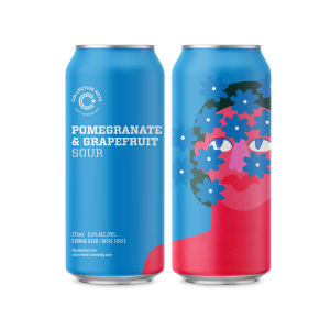 Collective Arts Pomegranate & Grapefruit Sour 47cl 5.6%