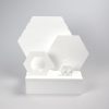 Jewellery Display Plinth, Small. White