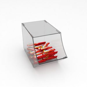 Pick & Mix Dispenser For Wrapped Sweets: 1 Section – 167mm (W) x 200mm (H) x 325mm (D)