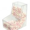 Pick & Mix Gravity Feed Dispenser: 195mm (W) x 350mm (H) x 300mm (D)