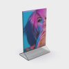 Double Sided Freestanding Poster Holder: A6 Port