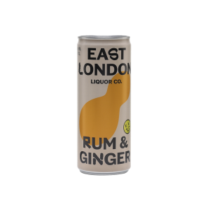 East London Liquor Rum & Ginger 25cl 4.6%