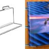 Slatwall Shelf for Books- Face On: 400mm (W) x 60mm (D) Save 30%