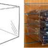 Slatwall Display Cube For Knitwear, Shirts etc.: 350mm (W) x 350mm (H) x 400mm (D) – save 40%