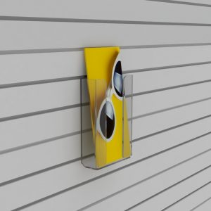 Open Front – Slat Fix Brochure Holder A4