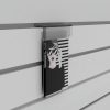 Slatwall Acrylic Sign / Poster Display: A6 Portrait