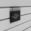 Slatwall Acrylic Poster Holder / Sign Holder A7 Landscape