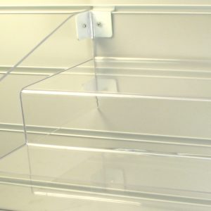 Two Tier Slatwall Display Tray: 600mm (W) x 420mm (D)