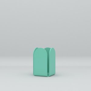 Medium Stationery Holder / Pen Pot. Spearmint Green