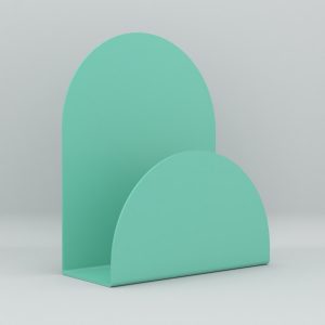 Acrylic Letter Holder. Spearmint Green