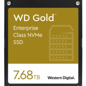 WD Gold 7.68TB Enterprise NVMe SSD - WDS768T1D0D