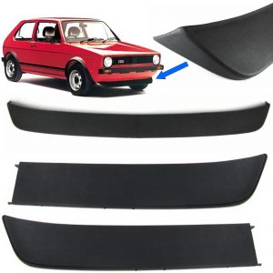 Bumper GTI Spoiler Splitter set Duckbill VW Golf Mk1 2pcs JOM - A5055422223235