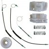 Window Regulator Cables Clips & Pulley Repair Kit FRONT RIGHT - A5055422209130