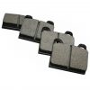 Front Brake Pads Set of 4 15.25mm Square for VW 861698151 - A5055422215261