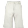 Weird Fish Rayburn Organic Cotton Flat Front Shorts Pearl Grey Size 44