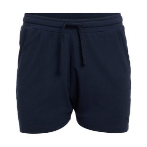 Weird Fish Solana Bamboo Easy Shorts Dark Navy Size 10